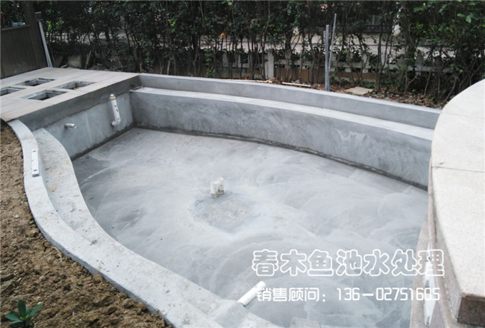广州别墅庭院鱼池改造方案