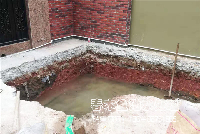 深圳家庭庭院鱼池设计案例图片1
