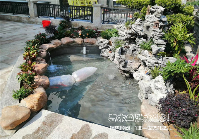 东莞南城区别墅庭院鱼池水净化系统设计图4